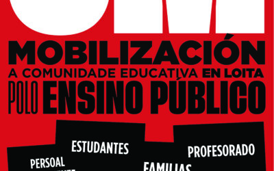 MOBILIZACIÓNS 6M ‼️ Toda a comunidade educativa galega en defensa do ensino público