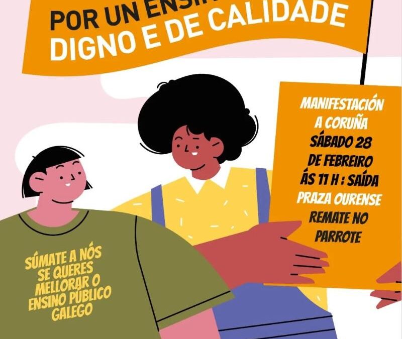 MANIFESTO EN DEFENSA DA ESCOLA PÚBLICA
