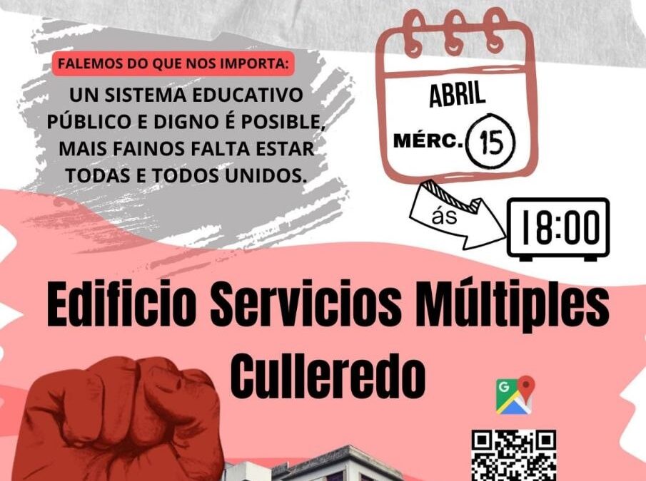 Asemblea aberta sobre o ensino público en Culleredo 🗣️